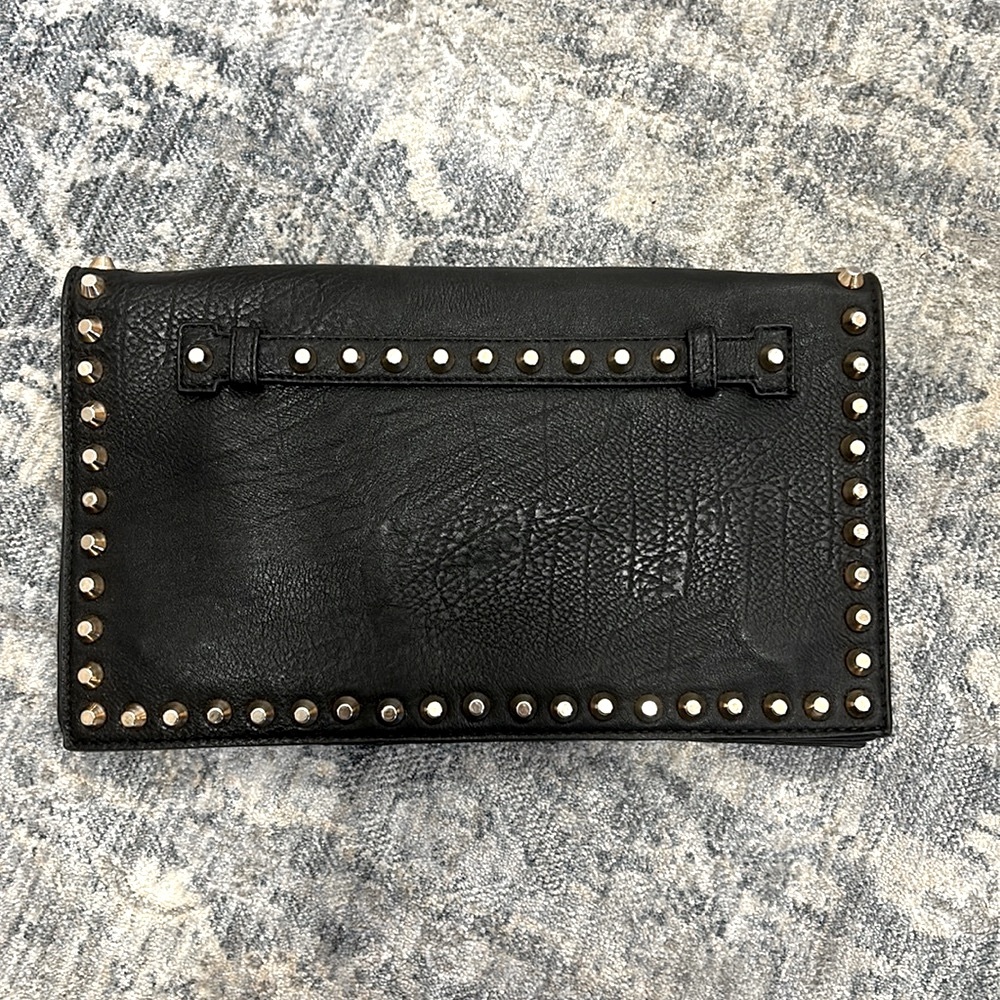 Street Level Vegan Leather Clutch